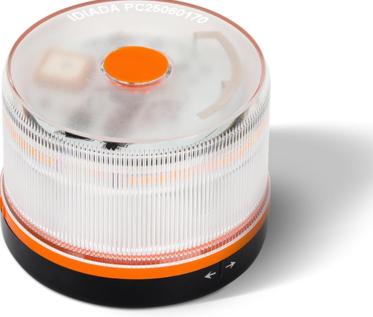 DF Luz de Emergencia V16 DGT 3.0 – Aprobada 2026, Magnética IP54 – Cumple con la Normativa 2026.