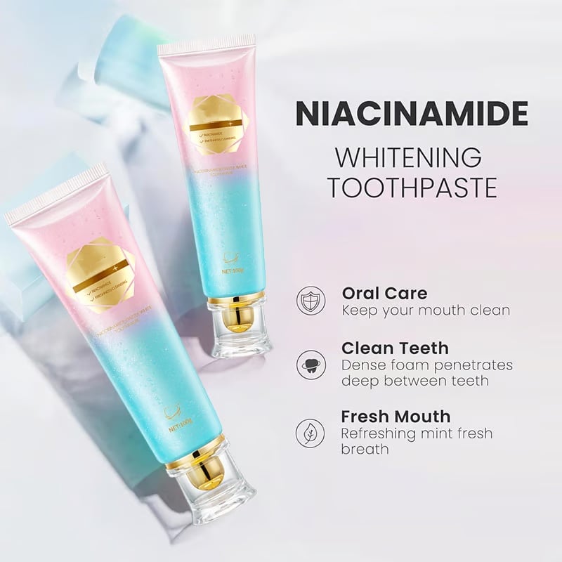 🦷Achieve a Radiant Smile -Niacinamide Whitening Toothpaste