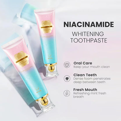 🦷Achieve a Radiant Smile -Niacinamide Whitening Toothpaste
