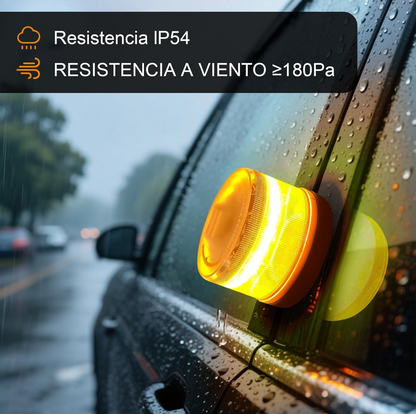 DF Luz de Emergencia V16 DGT 3.0 – Aprobada 2026, Magnética IP54 – Cumple con la Normativa 2026.