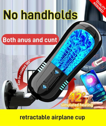 【Discreet Delivery】-Smart Suction & Stroke Device – Completely relaxed for Effortless Enjoyment